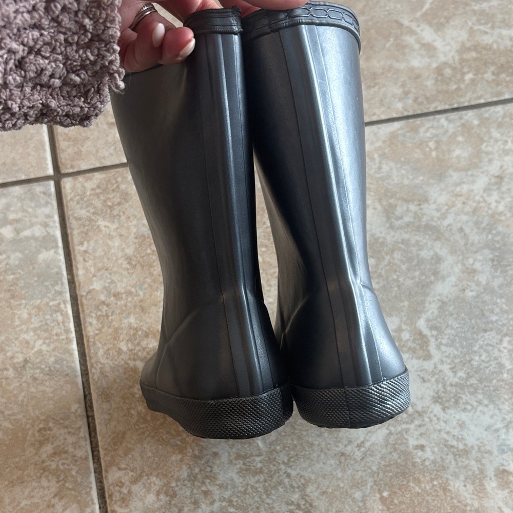 Hunter Kids metallic Rain Boots - Picture 5 of 7